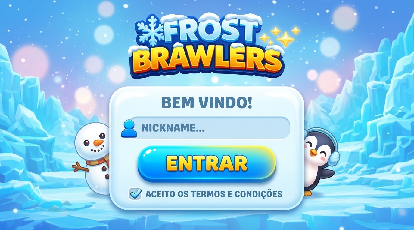 Tela de entrada de Frost Brawlers